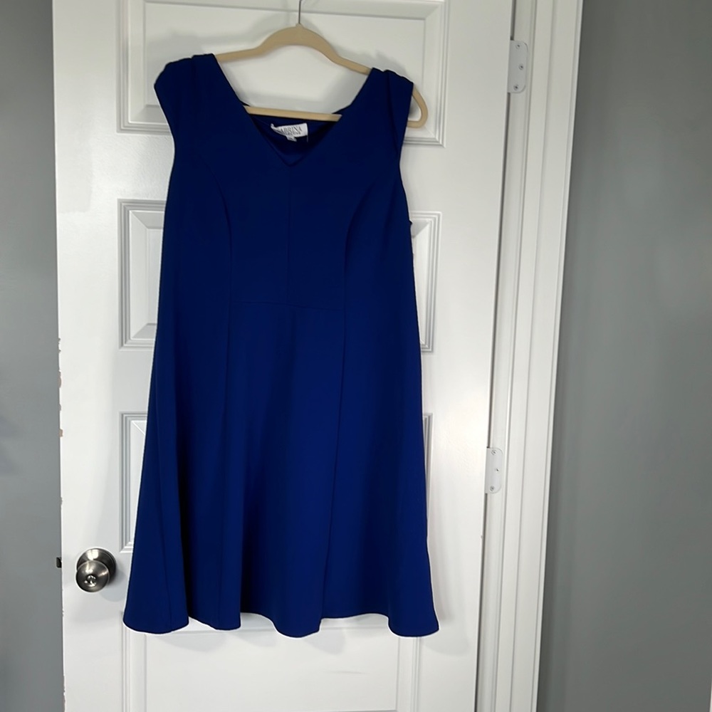 Blue dress from Dia & Co